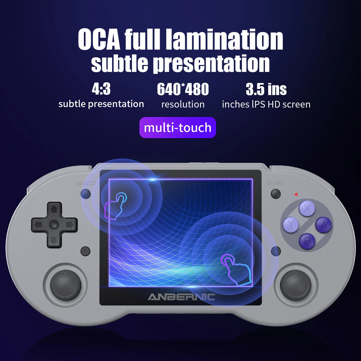 Anbernic RG353P Retro Handheld Gaming Console With Dual OS Support