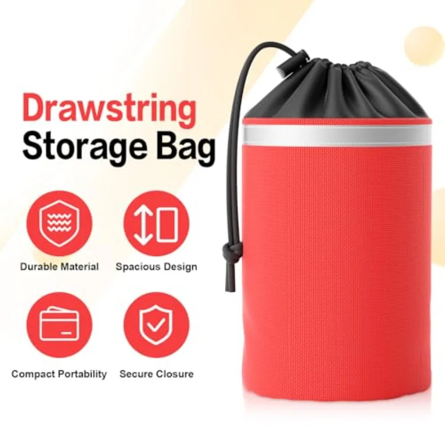 XBEN Arborist Throw Line Kit Reflective Storage Bag for Tree Climbing