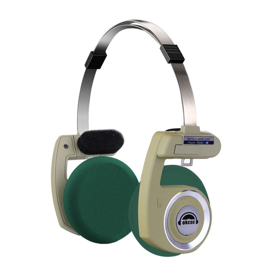 Okcsc 2in1 Wireless Headphones BT 5.3 Open Ear ANC