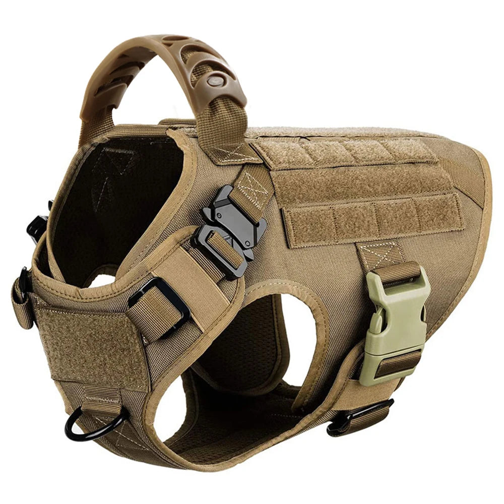 Nylon Dog Harness And Leash Set Padded Breakaway Quick Release