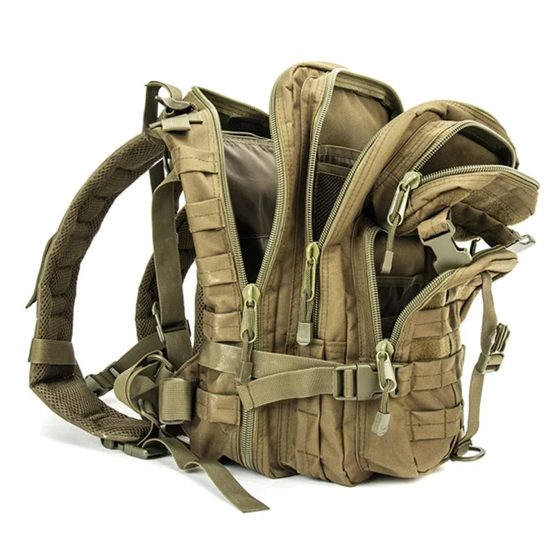 LQARMY Tactical Backpack Molle Assault Rucksack For Camping Hiking Travel