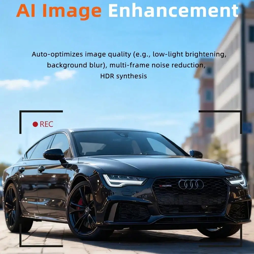 Hivisuals AI Camera Sports Sunglasses Bluetooth Audio And UV Protection