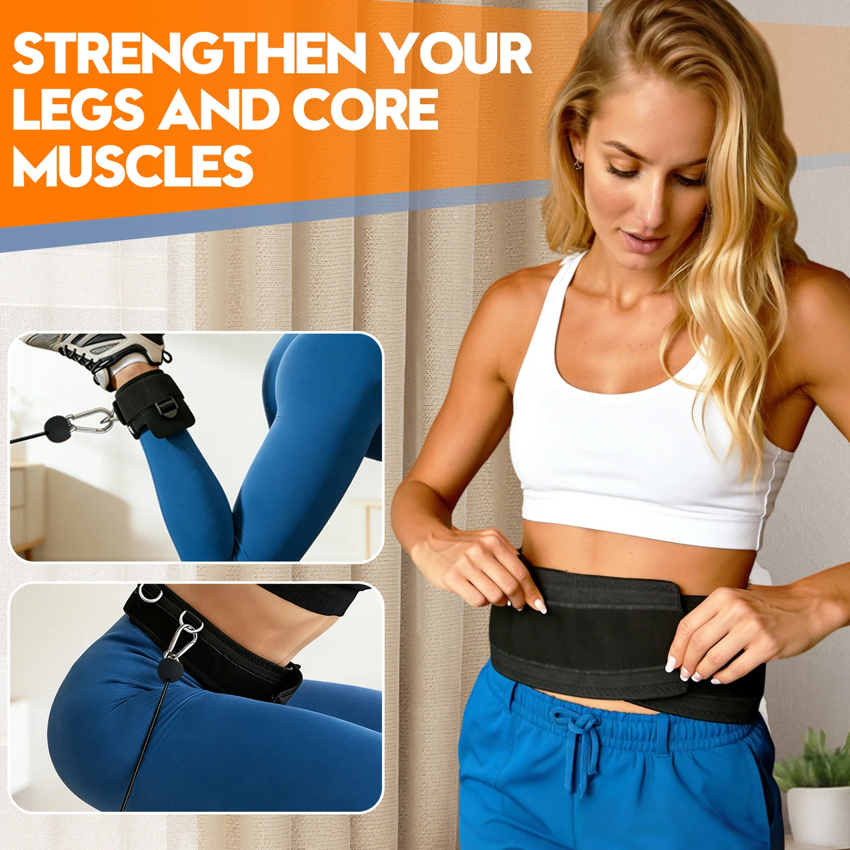 Portable All In One Home Gym Adjustable Strength Training Machine