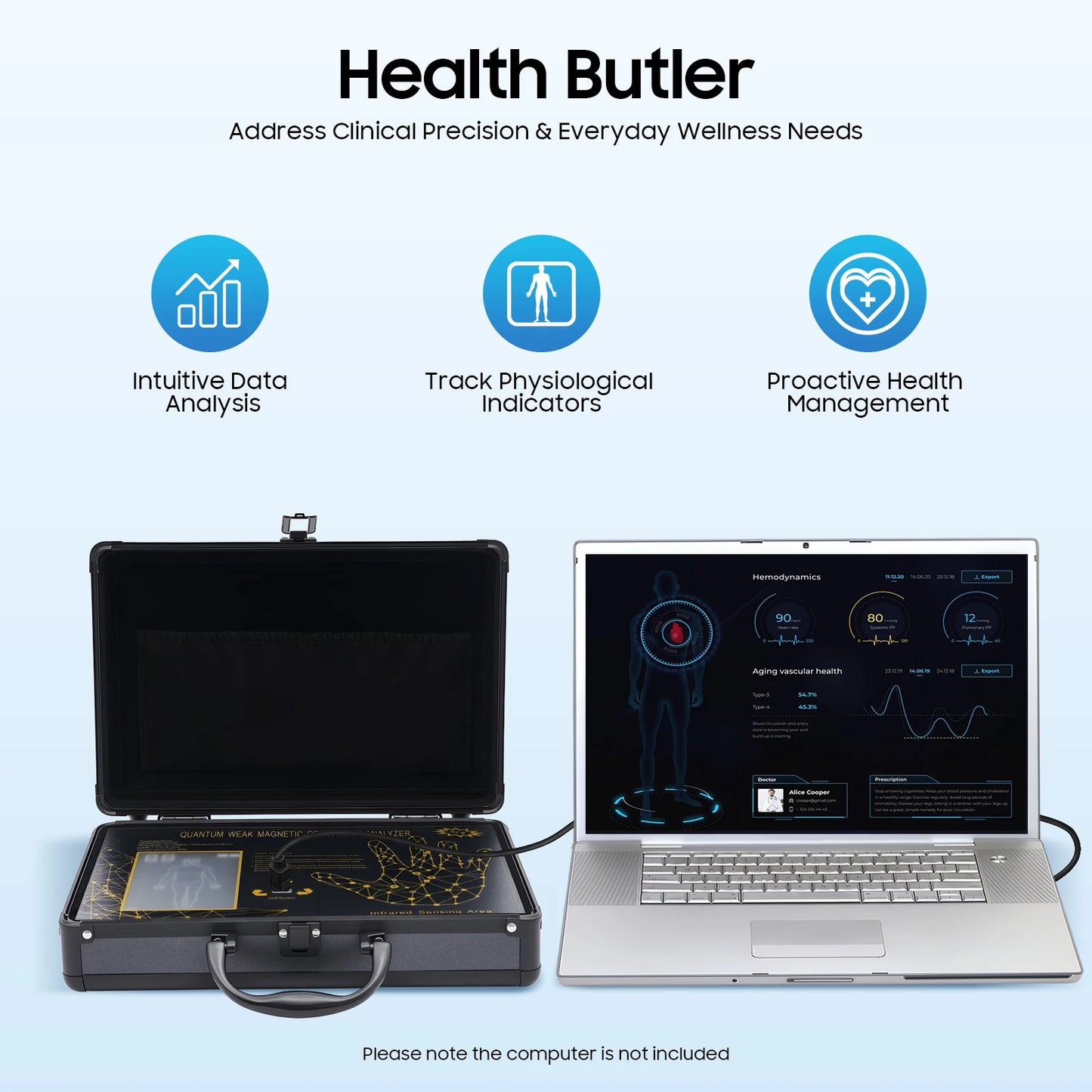Bymaocar Quantum Analyzer Quantum Resonance Scanner Health Analysis