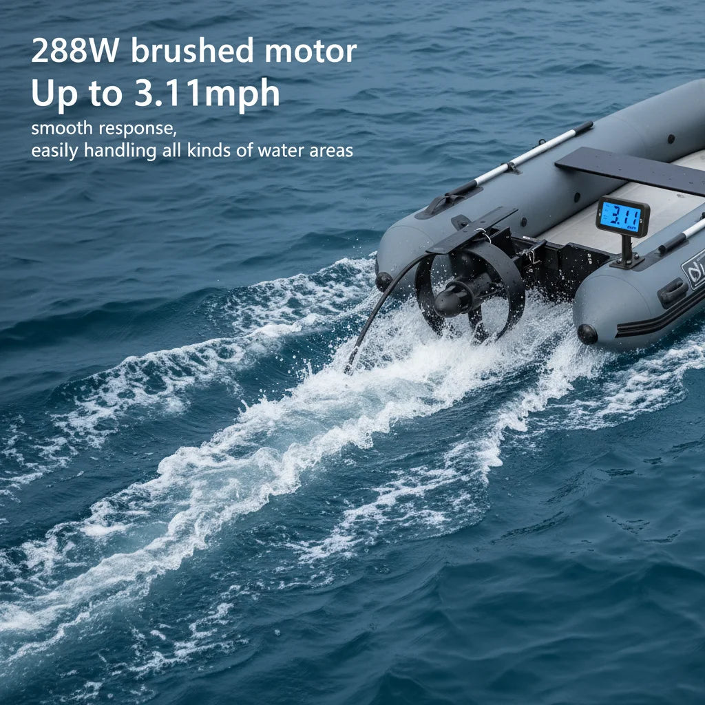 Underwater Thruster For SUP Paddleboard 288W 440lbs Thrust Powerful Portable Motor For Men