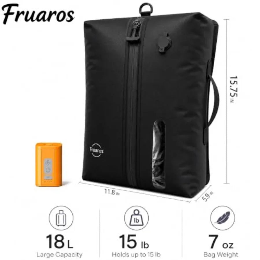 Travel Luggage Vacuum Compression Bags With Wireless Pump IP68 Waterproof