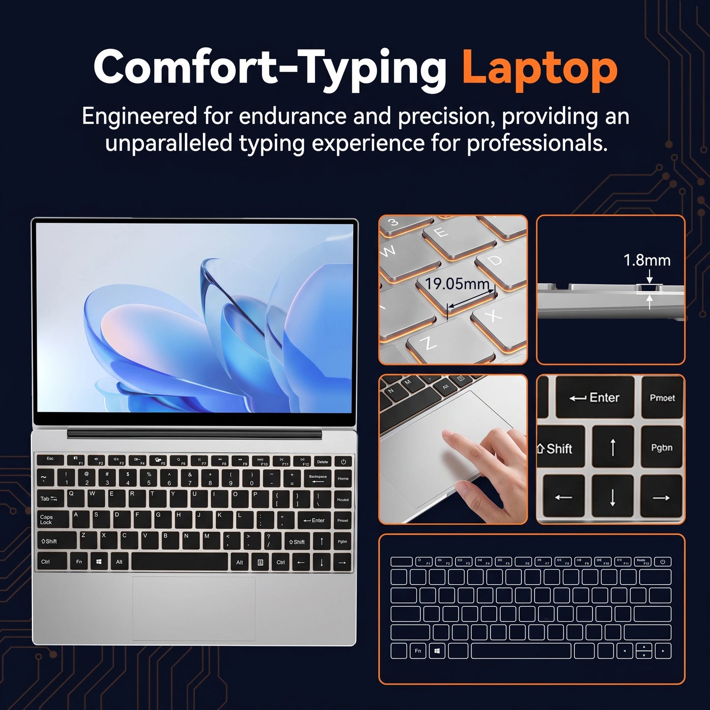 LENO Intel Core 4405U Gaming Laptop 16GB RAM 1TB 2TB SSD Windows 11