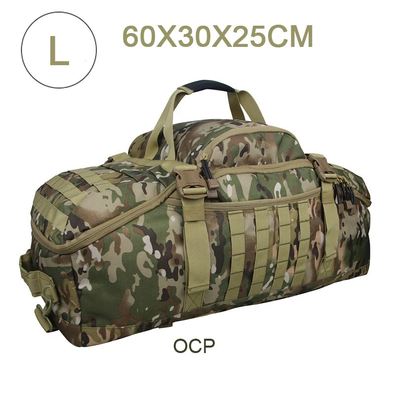 LQARMY Outdoor Tactical Backpack Molle Bag for Hiking Camping Travel