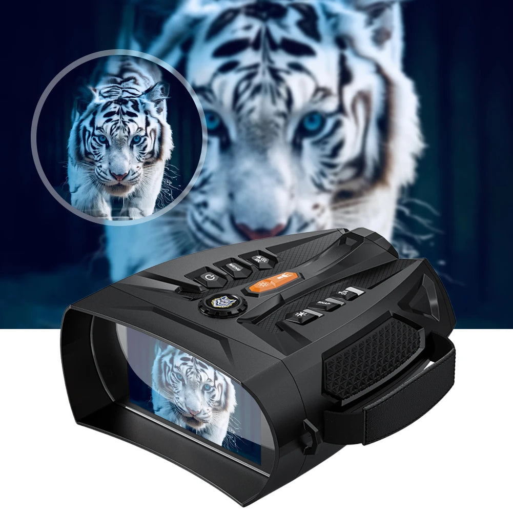 MOJOYCE 4K Infrared Night Vision Binoculars With 10x Digital Zoom