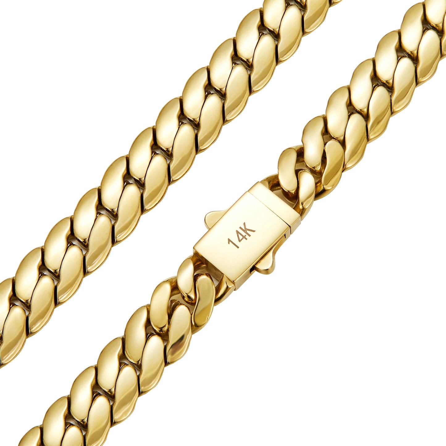 Stainless Steel Cuban Miami Link Bracelet For Men Jewelry