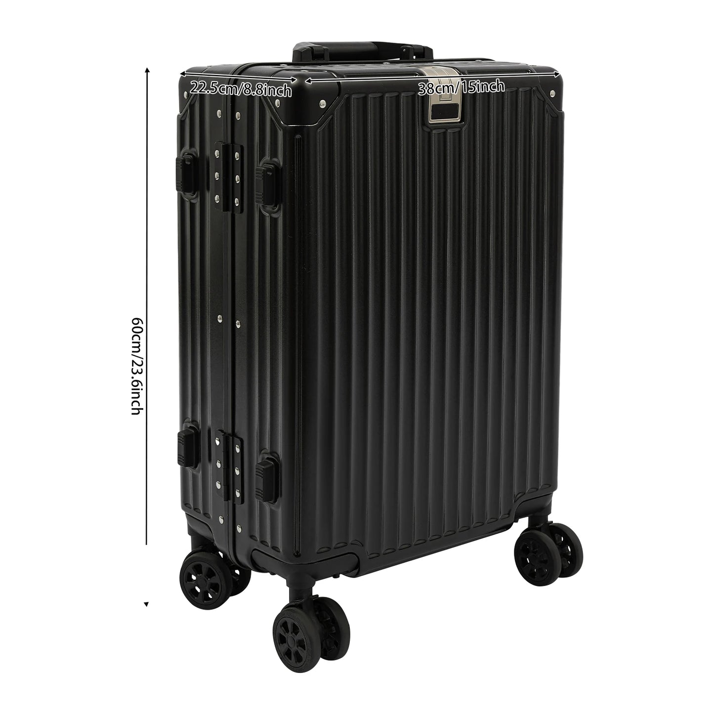 Expandable Hard Shell Carry On Luggage With TSA Lock