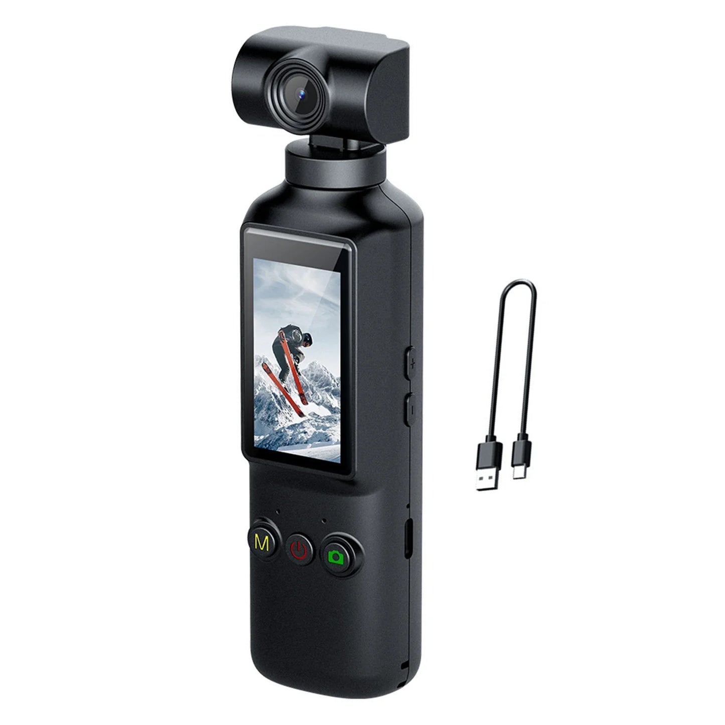 4K Sports Action Camera With WiFi 270 Degree Rotation