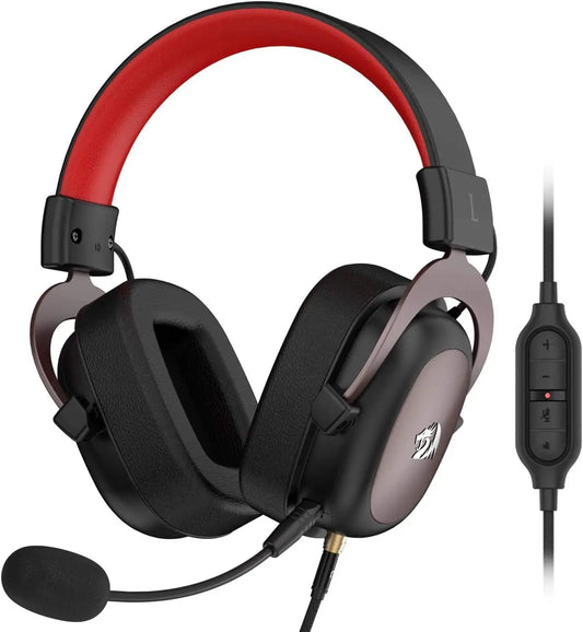 Redragon H510 Zeus Gaming Headset 7.1 Surround Sound Detachable Mic