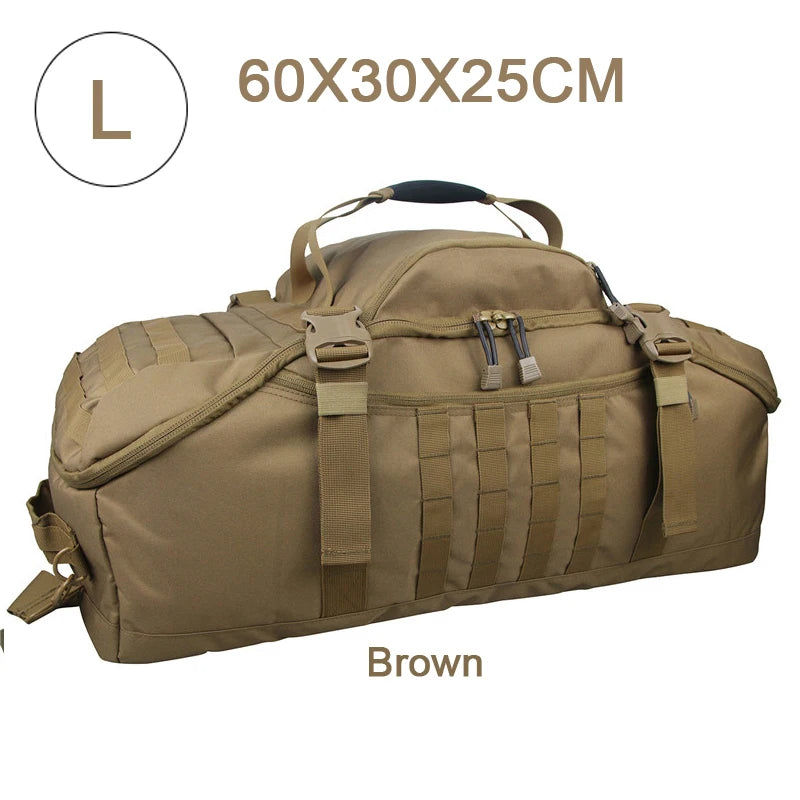LQARMY Molle Tactical Backpack For Hiking Camping Travel