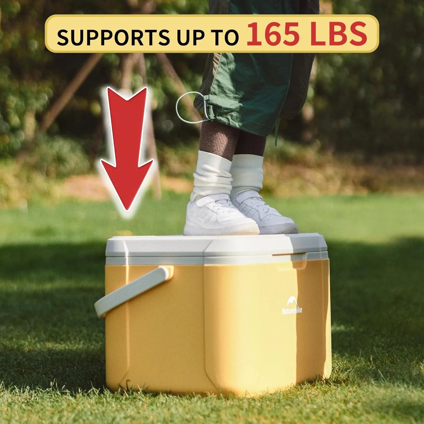 Naturehike Portable Insulated Cooler Box For Outdoor Picnics And Barbecues