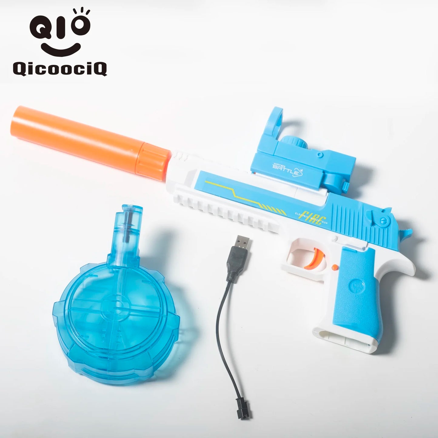 Electric Water Gun High Capacity Water Blaster for Kids and Adults by High Concerned Chemical