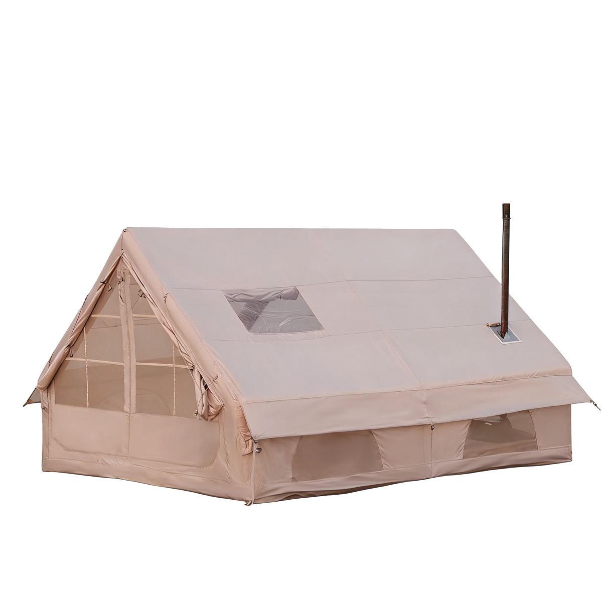 Pakicetus Inflatable Glamping Tent With Manual Pump And Weatherproof Design