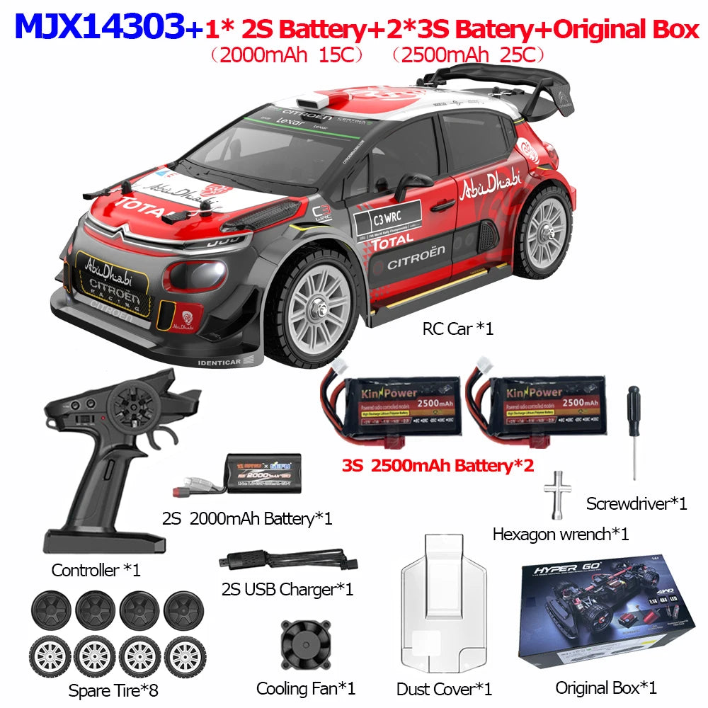 Jyscend Hyper Go RC Drift Car With Gyroscope High Speed Remote Control Toy For Kids Volkswagen Gift