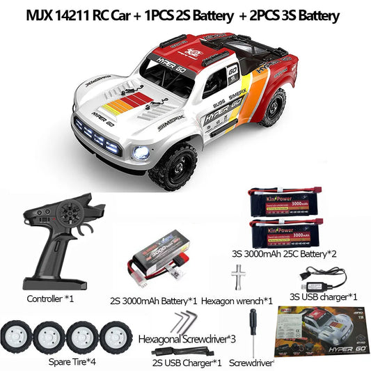 Hyper Go 4WD RC Car By Jyscend Brushless Gyro Off Road Truck 75kmh For RC Hobbyists