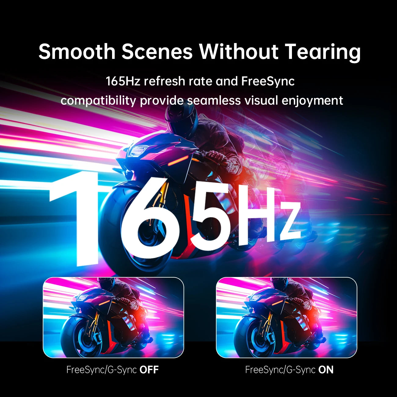 KTC Curved Ultrawide Gaming Monitor 3440x1440p 165Hz Freesync Gsync