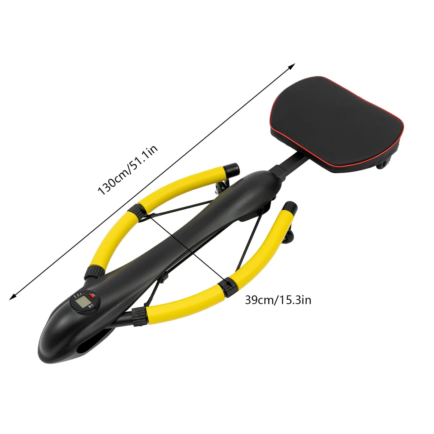 Dragonfly Ab Machine With LCD Display And Adjustable Resistance