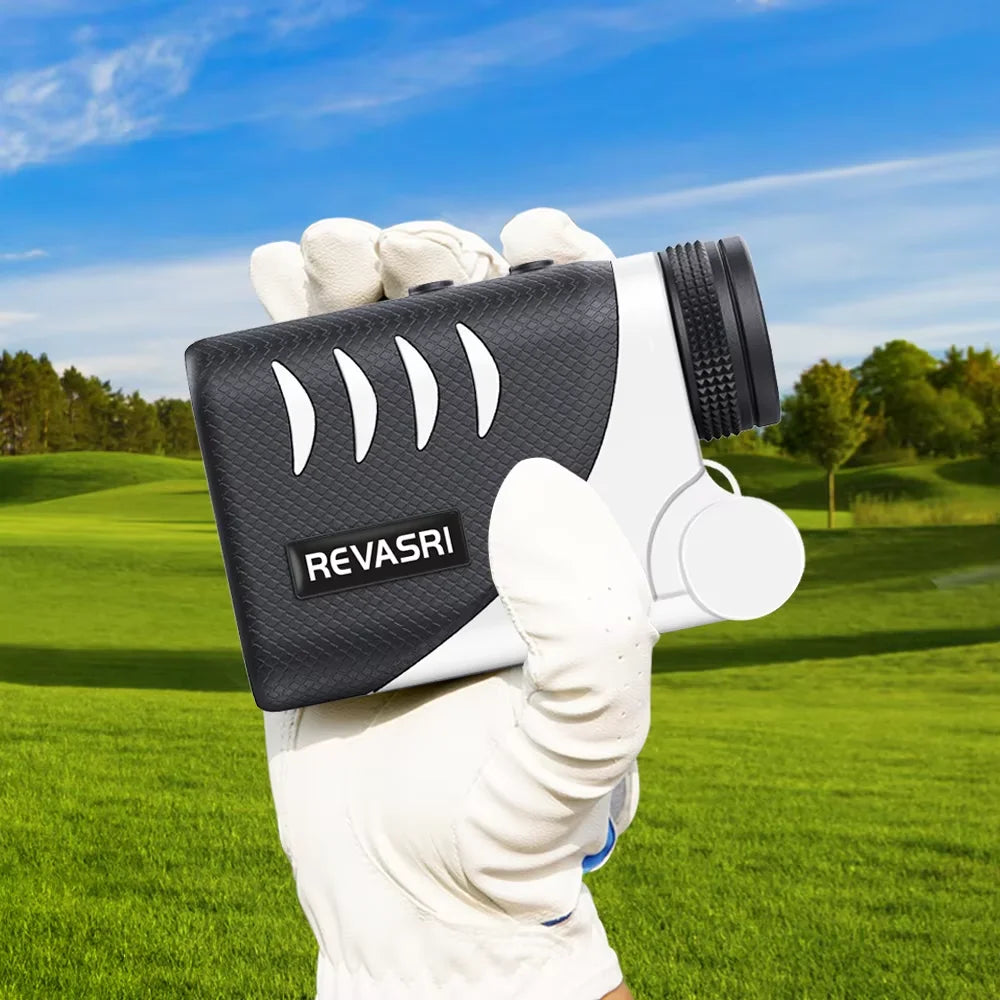Revasri Slope Compensated Golf Laser Rangefinder For Outdoor Hunting