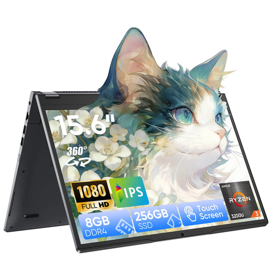 Z ZENAERO 2in1 Laptop Ryzen 3 3200U CapacitiveTouchscreen