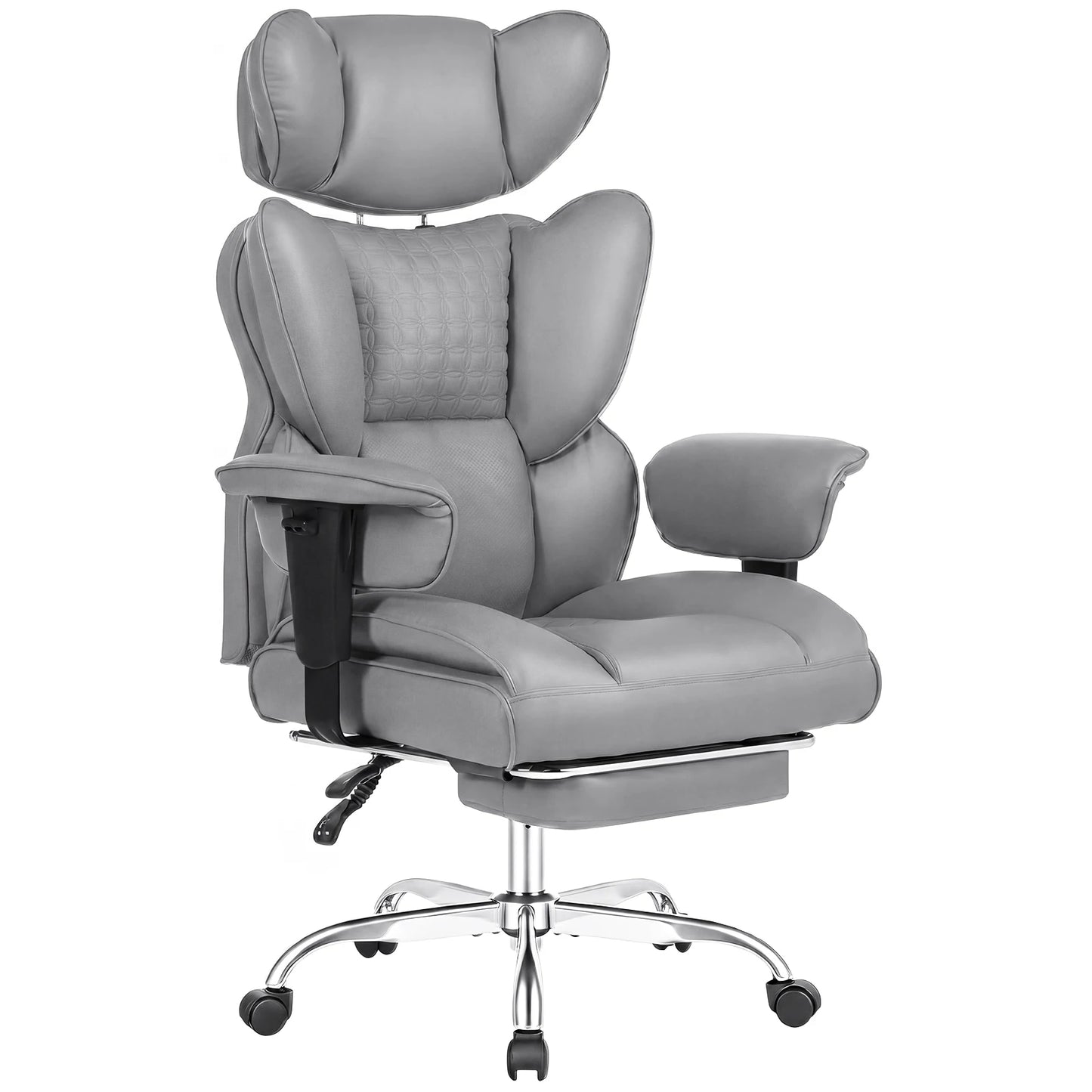 JHK Ergonomic Adjustable Armrests Gaming Chair PU Leather Office Chair