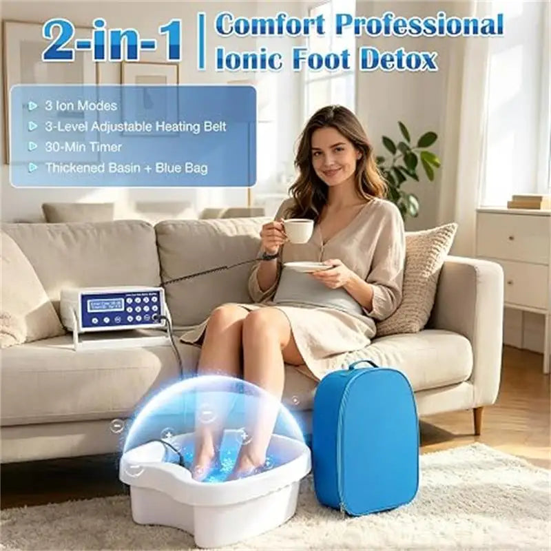 Ionic Detox Foot Spa Machine For Home Health And Care