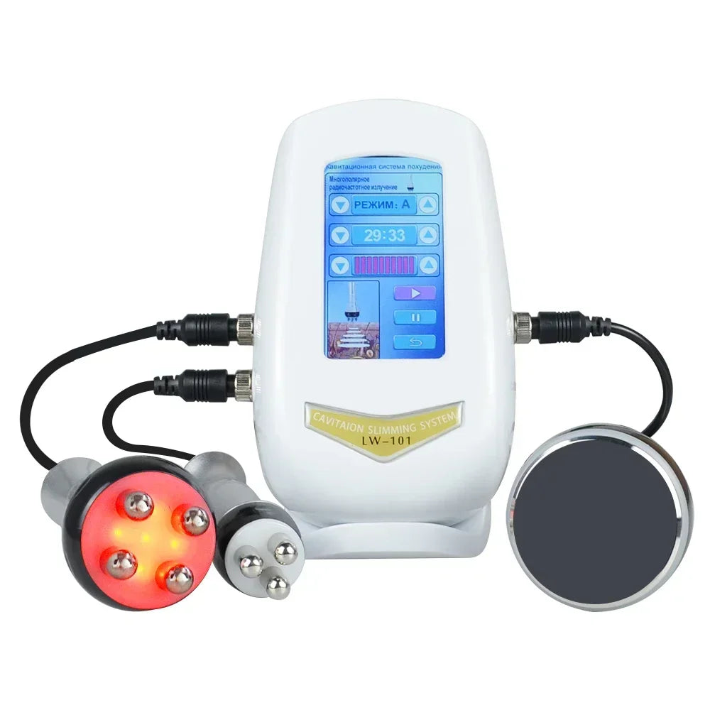 Moonic Beauty 3in1 Slimming Massage Cavitation Machine Facial Tightening Tool
