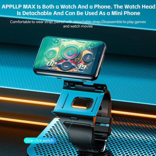 LOKMAT APPLLP MAX Android Smart Watch 4G Phone Connectivity