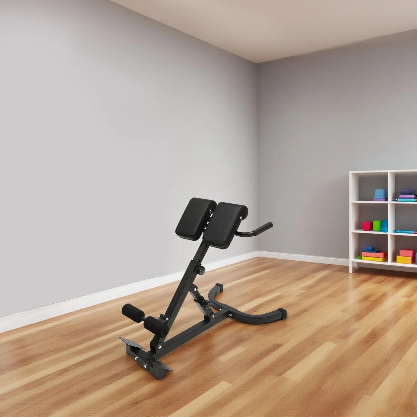 Foldable Roman Chair Hyperextension Bench For Core Training