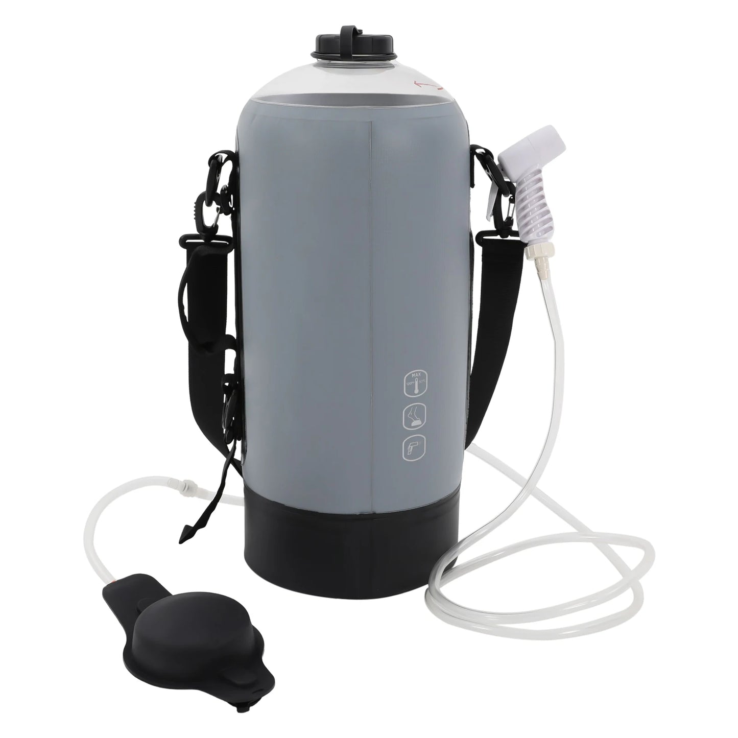 Bymaocar Portable Camp Shower With Air Pump For Outdoor Bathing