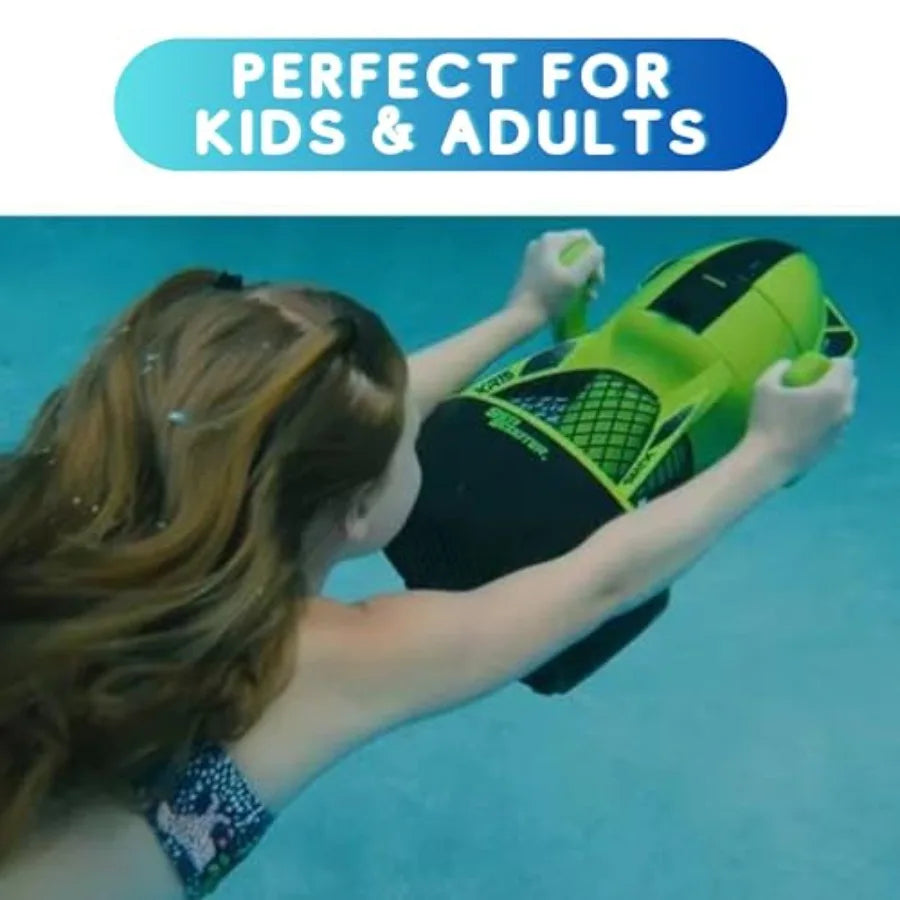 Underwater Sea Scooter for Adults With GoPro Mount ABS Plastic 12V Battery Powered Ocean Pool Diving Scooter