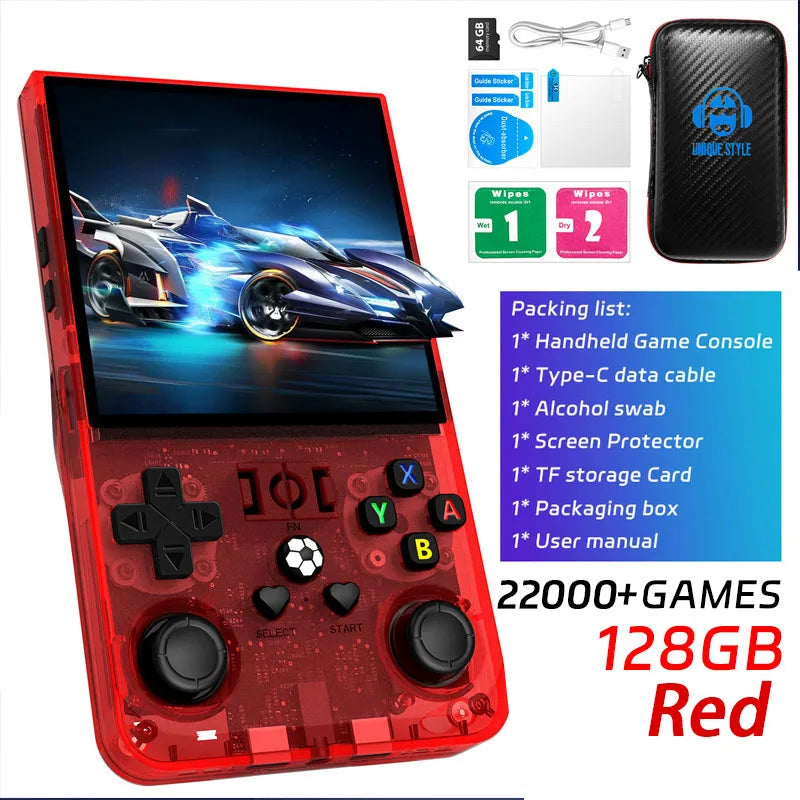 AISLPC R36MAX Retro Handheld Game Console Portable Pocket Player