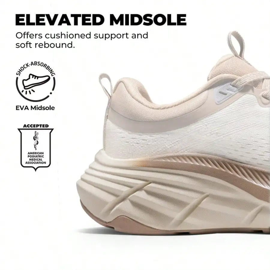 Comfortable Women's Walking Shoes With Cushioning ActiveBreeze Non-Slip Running And Tennis Sneakers | Breathable Athletic Shoes For Gym Workouts ST2410227130009525