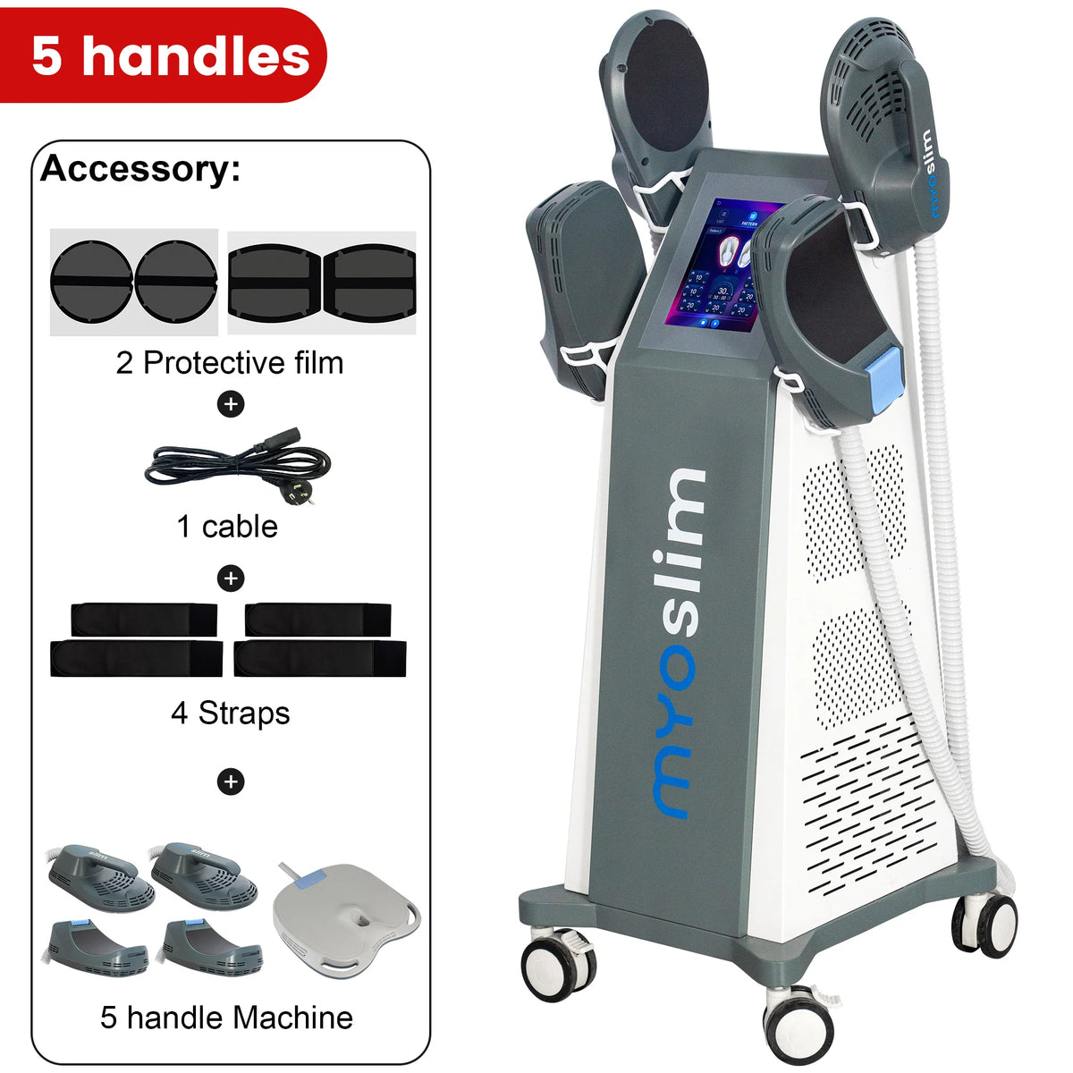 Myoslim RF NEO Slimming Machine EMS Body Sculpting Fat Burning EMSSLIM Nova Weight Loss Electromagnetic Muscle