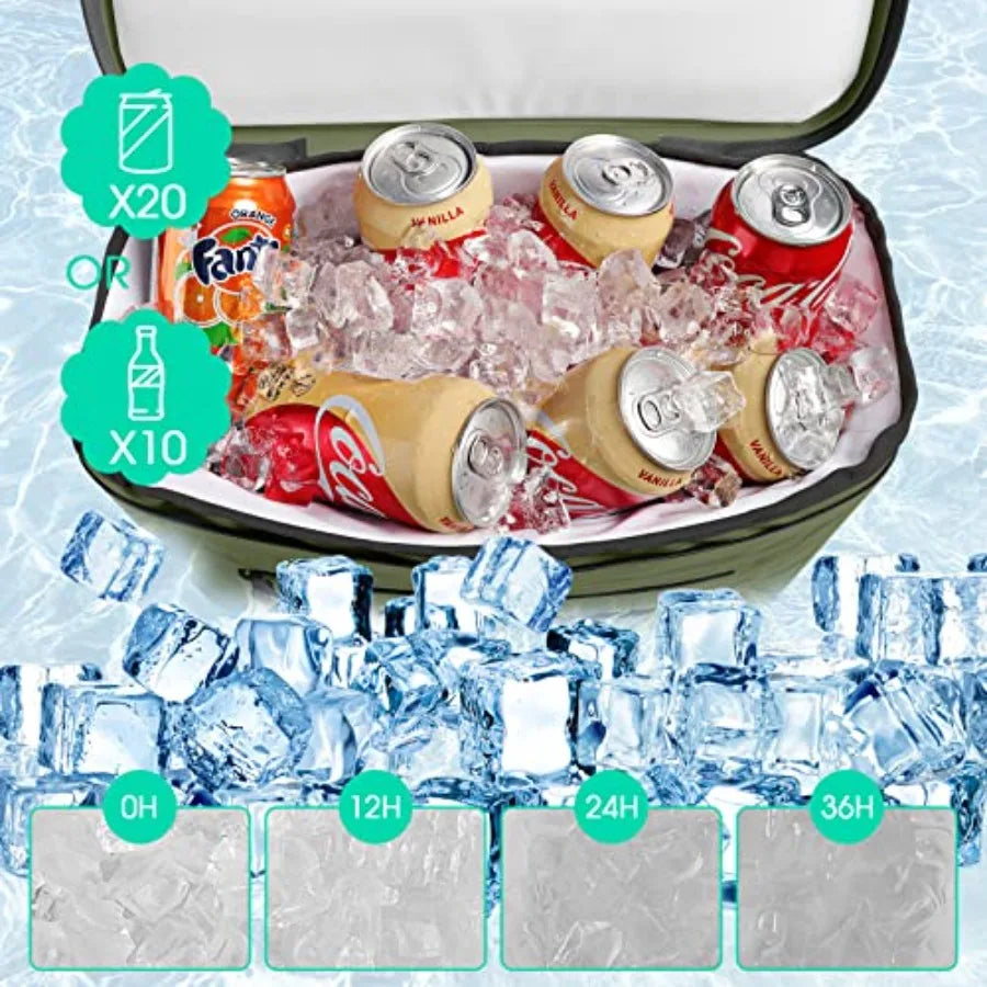 Kayak Cooler Bag Waterproof Portable Ice Chest For Kayakers Beach Travel And Outdoor Adventures