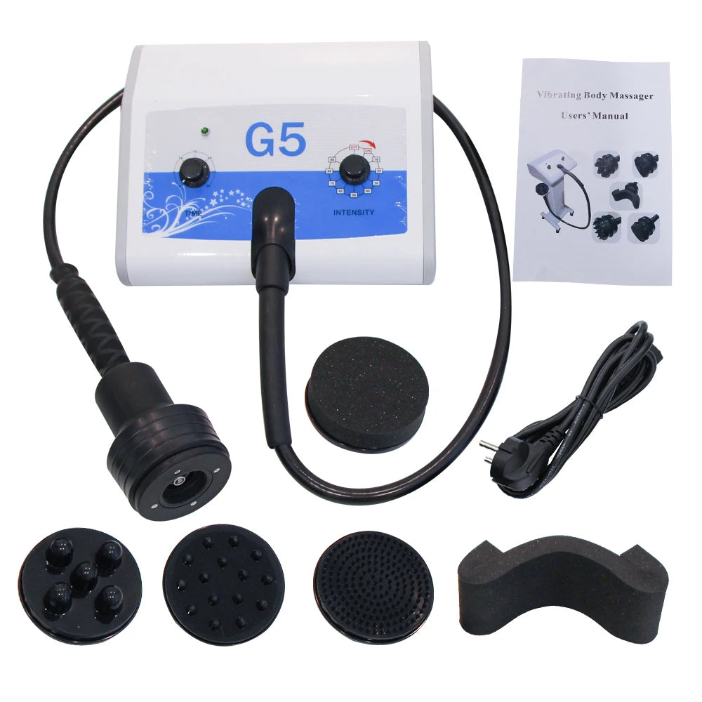 AOKO G5 Vibrating Massage Machine With 5 Heads For Body