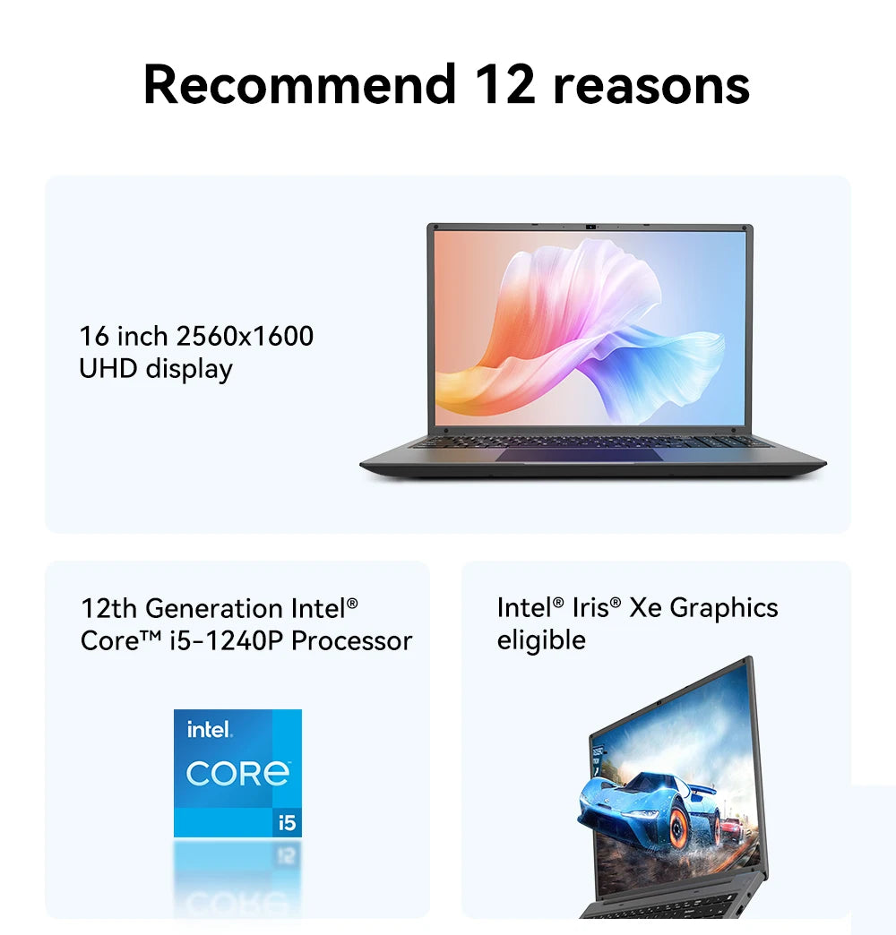 ADREAMER LeoBook Laptop Windows 11 Intel Core I5 1240P