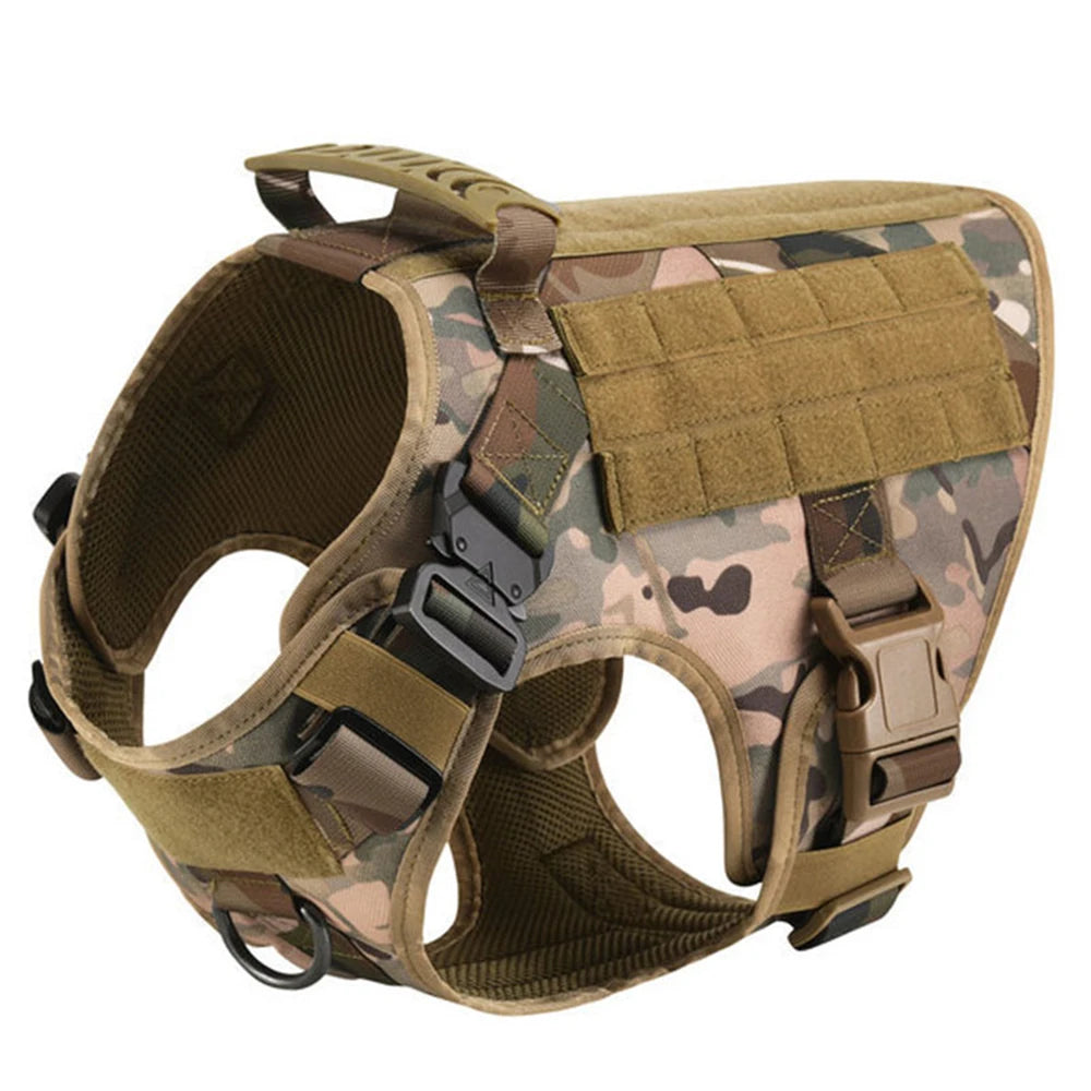 Nylon Dog Harness And Leash Set Padded Breakaway Quick Release