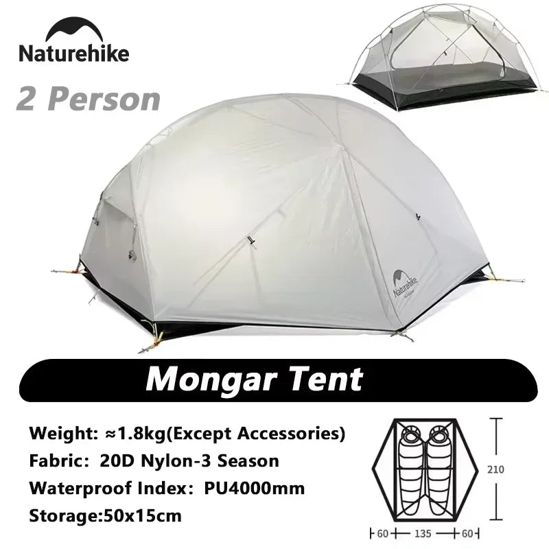 Naturehike Mongar Ultralight Waterproof Camping Tent