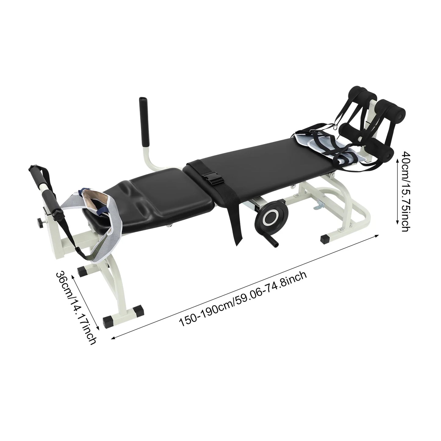 Multifunctional Back Stretch Bench Neck Decompression Lumbar Traction Device
