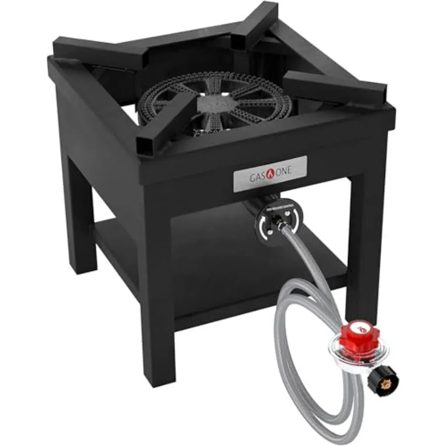 Outdoor Propane Turkey Fryer Burner Heavy Duty Steel Cooker