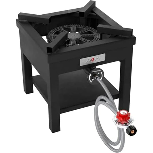 Outdoor Propane Turkey Fryer Burner Heavy Duty Steel Cooker