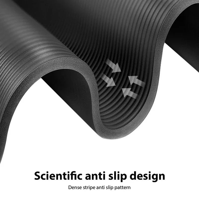Extra Thick NBR Foam Yoga Mat For Non Slip Workouts