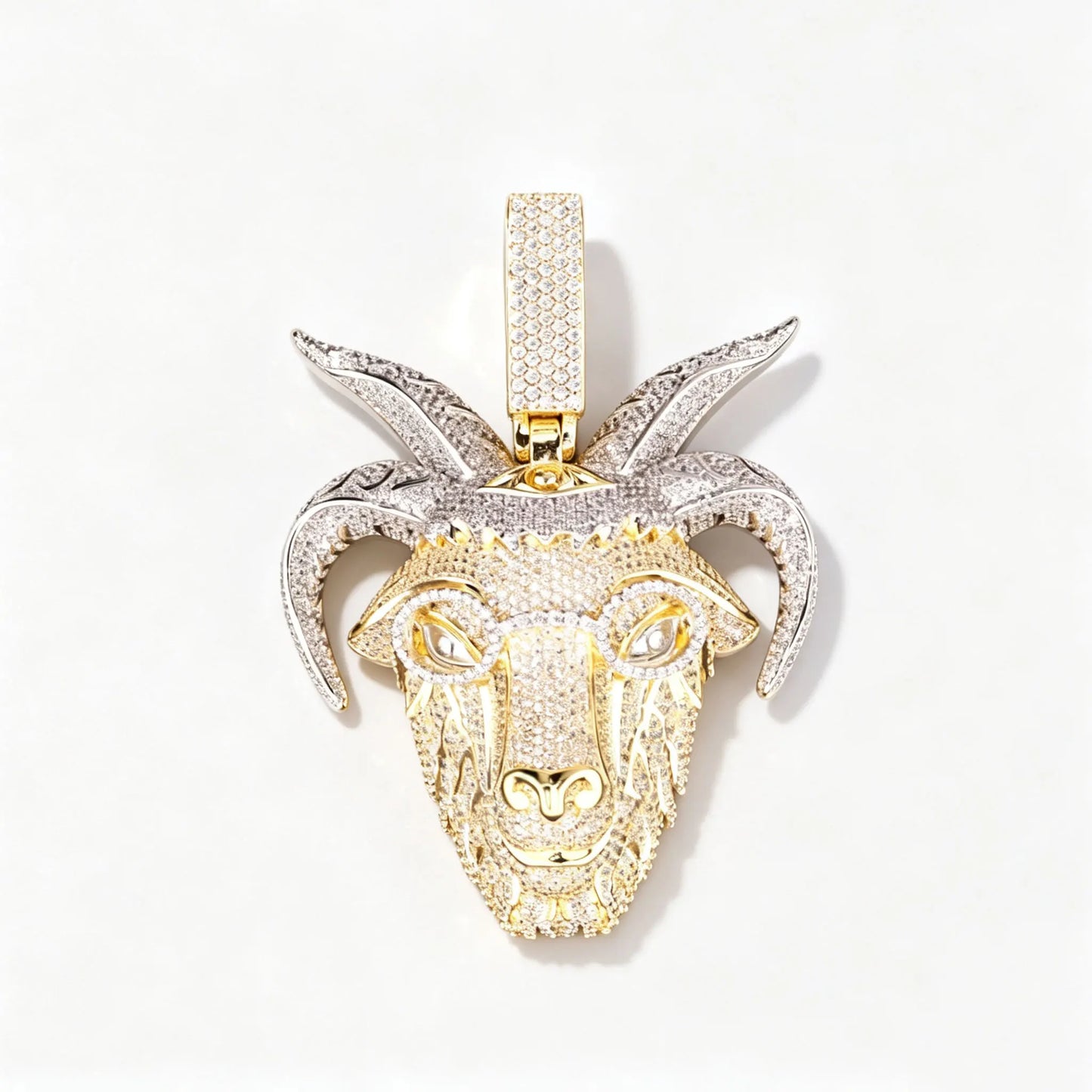 Lyee Cyee Shiny Goat Animal Fashion Pendant Charm Decorative Jewelry