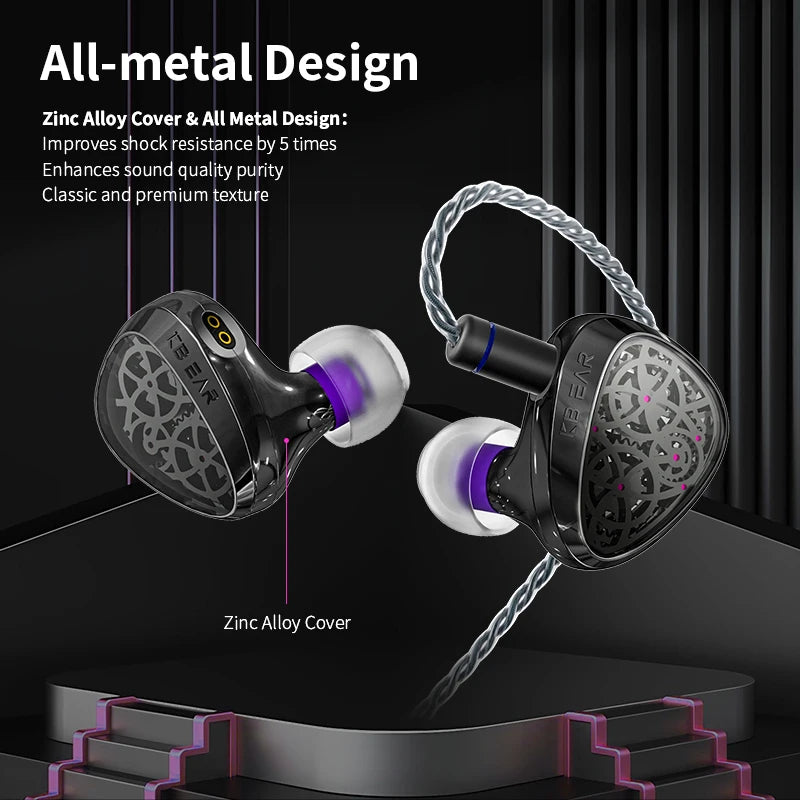KBEAR Tourbillon Pro TB PRO HiFi Wired Type C Earbuds