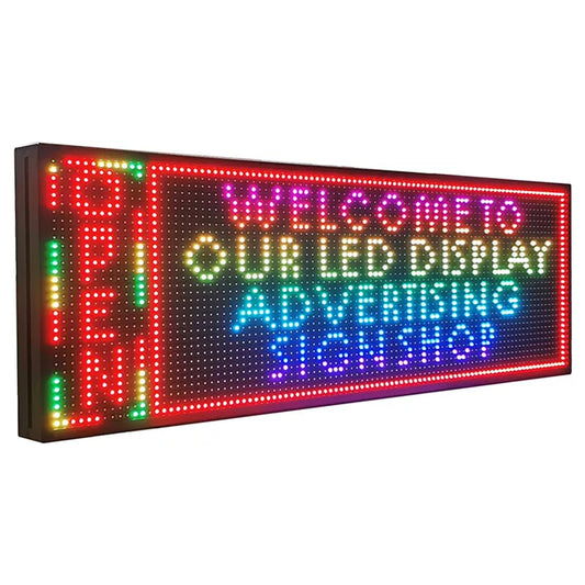 Outdoor LED Electric Message Board With Moving Text Display