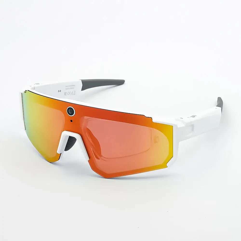 Road Cycling Smart Sunglasses With Camera 8MP Polarized Lenses AI Translation